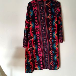 Long Aztec cardigan